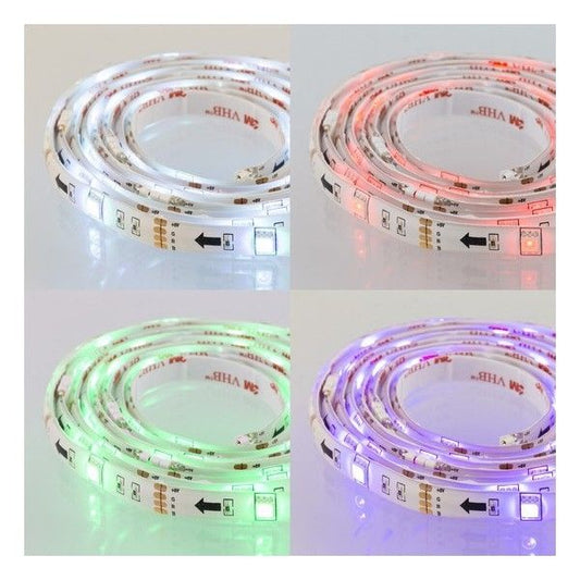 NORDIC HOME CULTURE LED-1204 LED strip verlichting - 4x 50cm - RGB - 16 Kleuren - Met afstandsbediening
