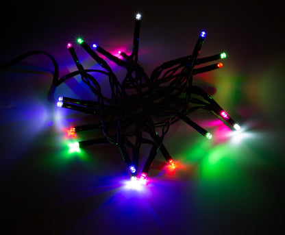 DELTACO LGT-102 LED light loop with timer function - For indoor and outdoor use - 1.5 meters - Multi-colored
