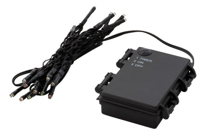 DELTACO LGT-105 LED-lichtlus met timerfunctie - Voor binnen en buiten - 3 meter