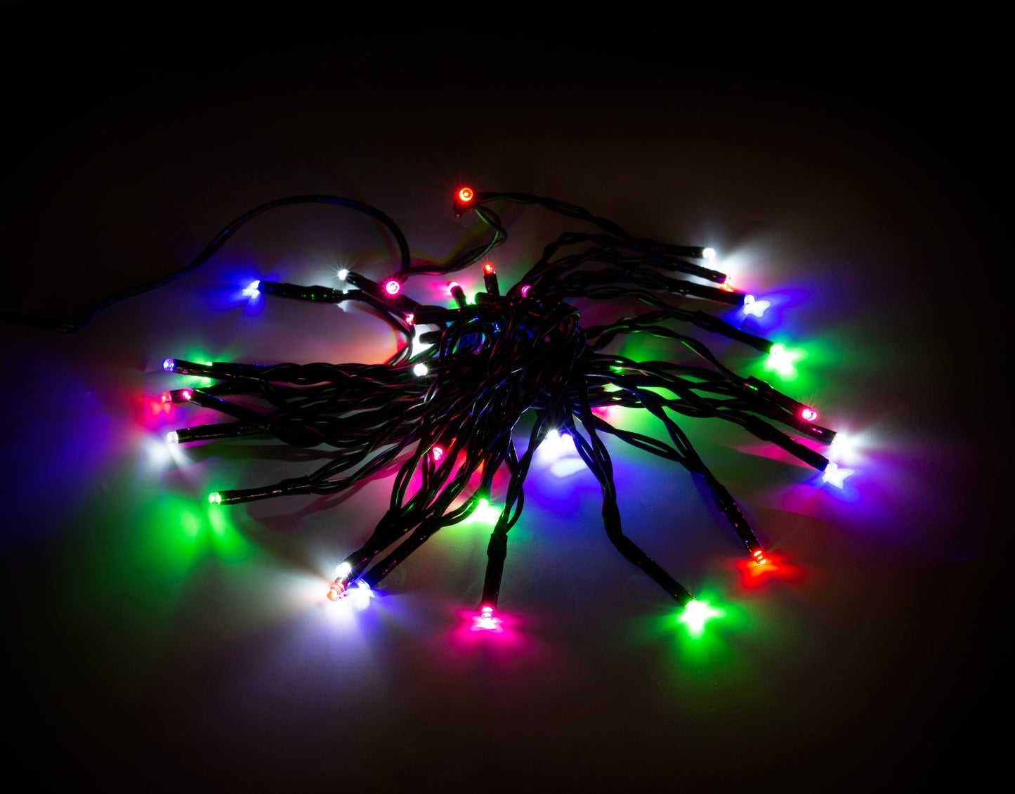 DELTACO LGT-106 LED-lichtlus met timerfunctie - Voor binnen en buiten - 3 meter - Meerkleurig