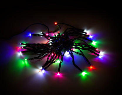 DELTACO LGT-106 LED-lichtlus met timerfunctie - Voor binnen en buiten - 3 meter - Meerkleurig