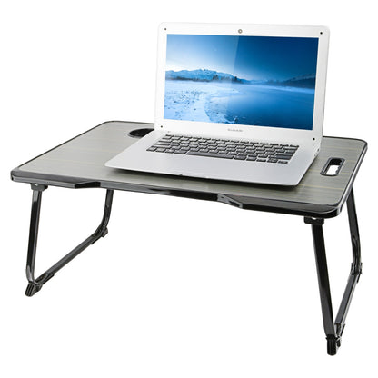 NÖRDIC LH-570 Laptop Table - Foldable - Cup holder - Pull-out storage drawer - Tablet holder