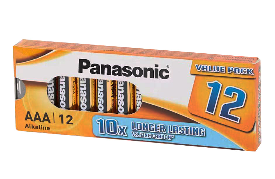 Panasonic LR03EPO/12CB batteries AAA