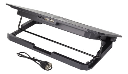 DELTACO LTC-100 Laptop Cooler with 2 Fans - up to 15.6"