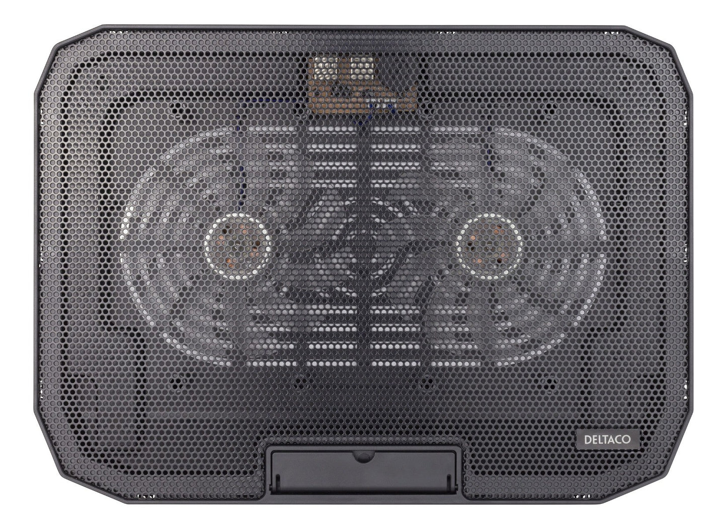 DELTACO LTC-100 Laptop Cooler with 2 Fans - up to 15.6"