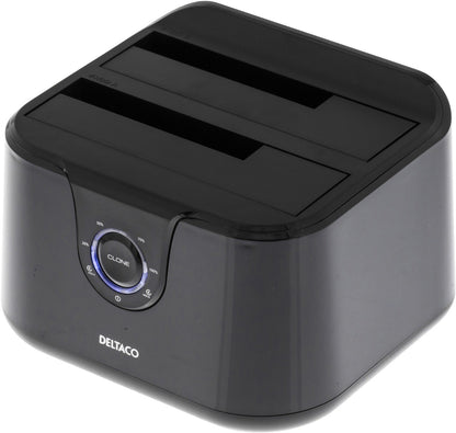 DELTACO MAP-GD35U3 USB 3.0 Dual Docking station for 2.5" and 3.5" SATA drives