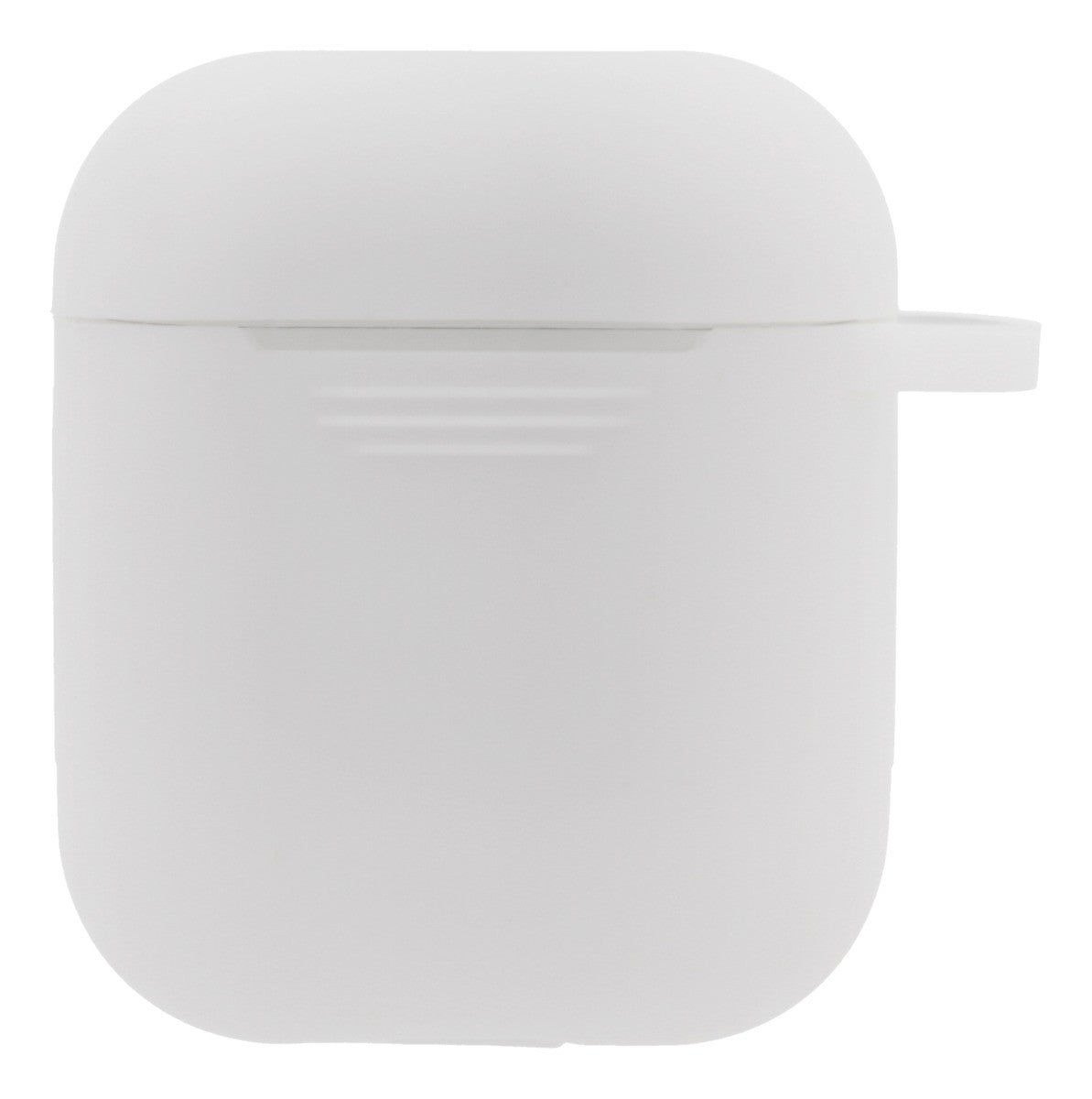 DELTACO MCASE-AIRPS002 Zachte siliconen hoes voor oplaadcase AirPods - Gripvriendelijk - Wit