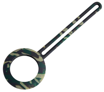 DELTACO MCASE-TAG15 Siliconen Hanger geschikt voor tracker voor kwijtgeraakte spullen - Camouflage