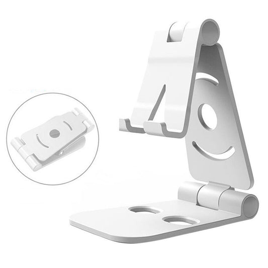 NÖRDIC MH-101 Tafelstandaard voor smartphone en tablet, Universeel, 270 graden draaibaar, Wit