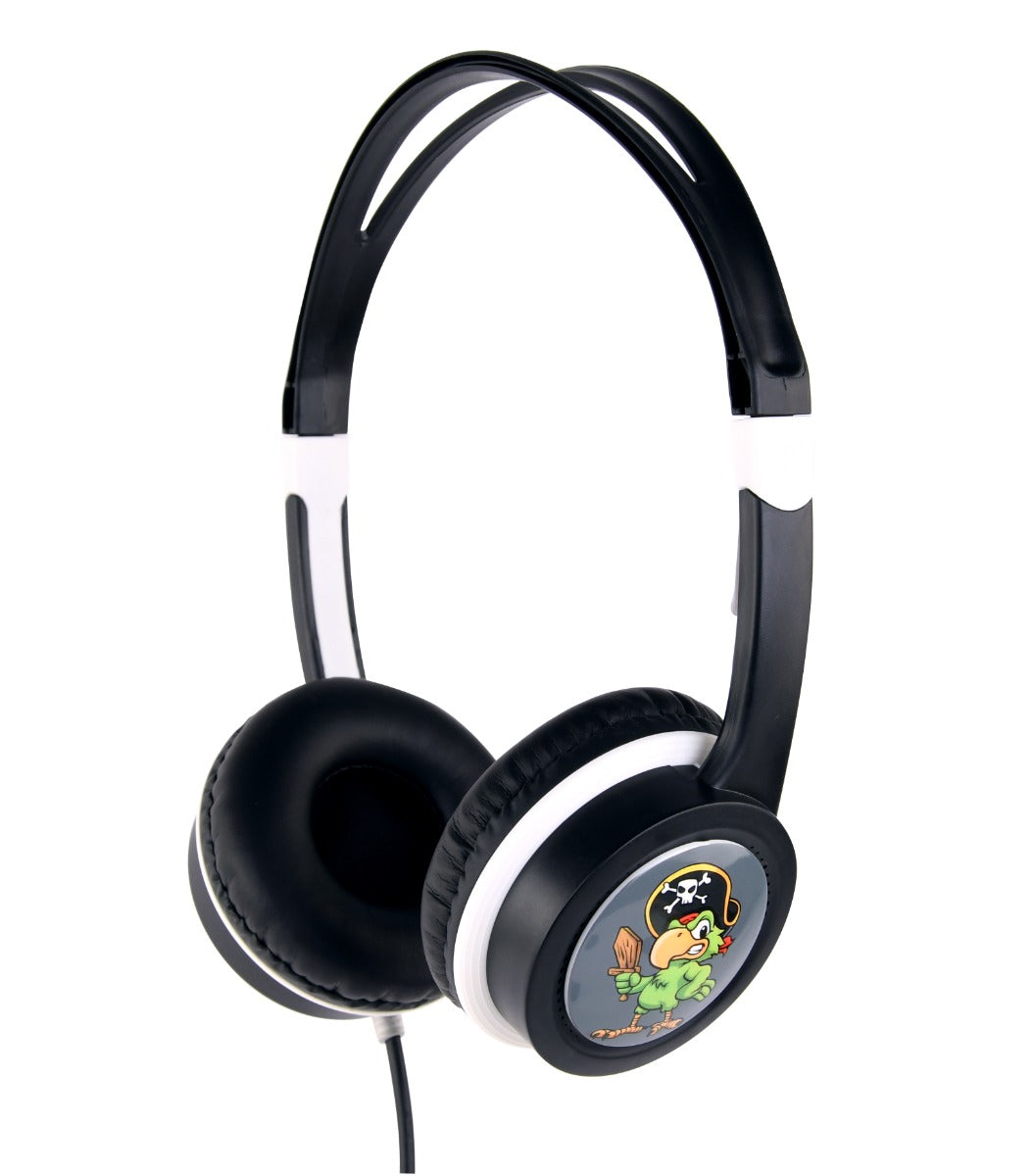 Gembird MHP-JR-BK Koptelefoon voor kinderen -  Volumebegrenzing - On-ear - Zwart