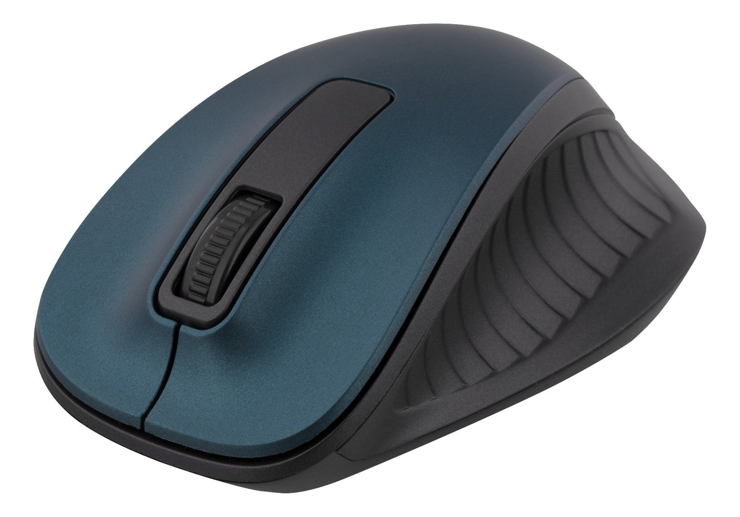 DELTACO MS-708 Wireless Optical Mouse 1200 DPI - Ergonomic - Blue