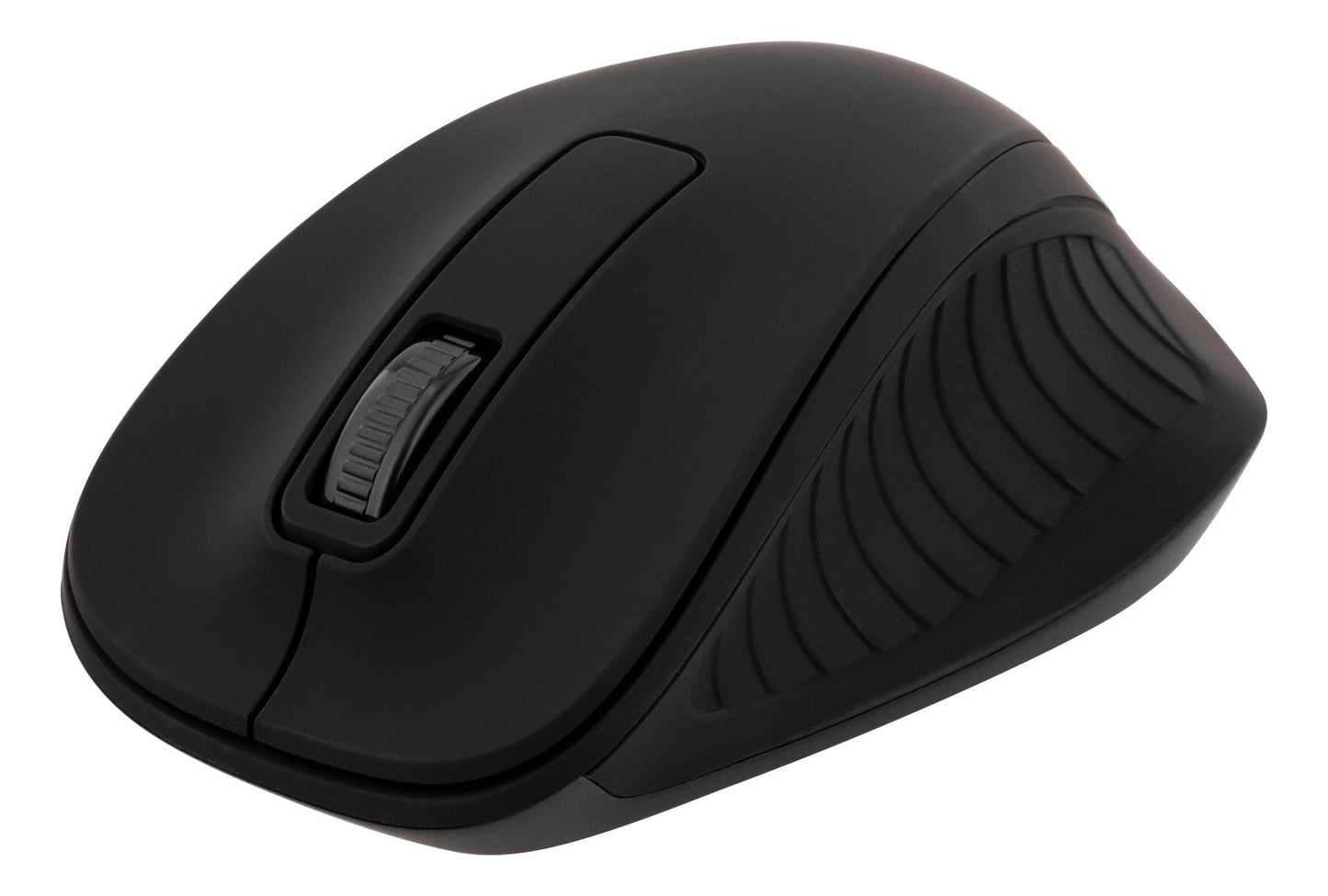 DELTACO MS-710 Wireless Optical Mouse 1200 DPI - Ergonomic - Black