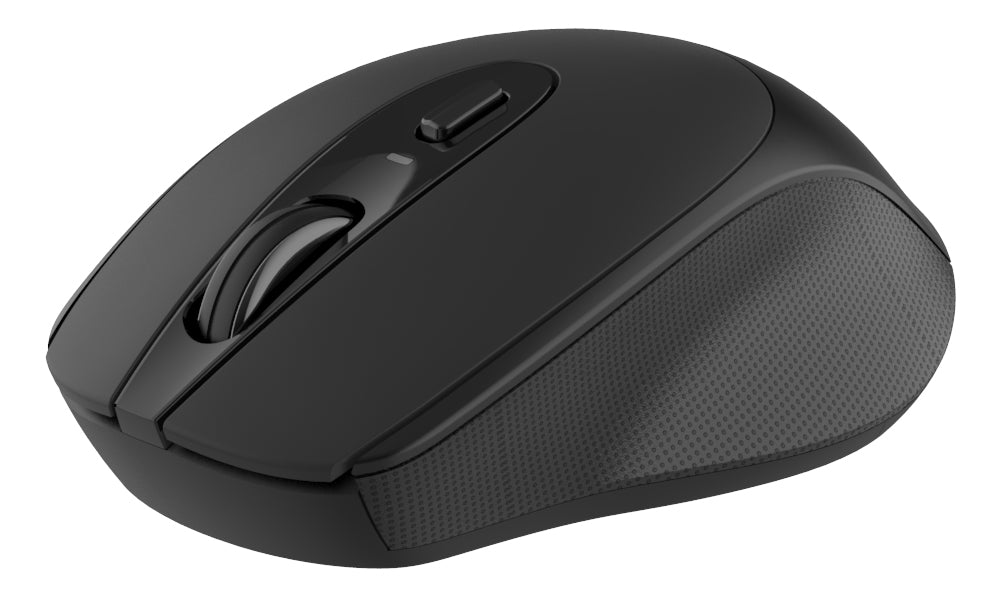 DELTACO MS-804 Stille draadloze optische compacte muis - 1600 DPI - Zwart