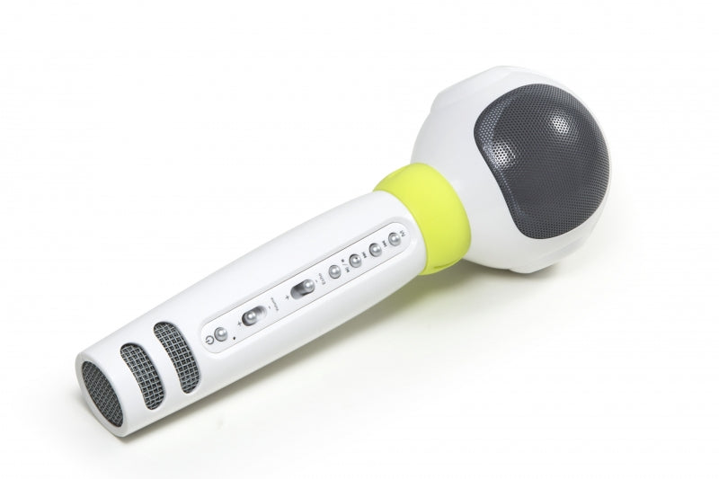 Technaxx BT-X36 Karaoke microphone Bluetooth Wit, Geel