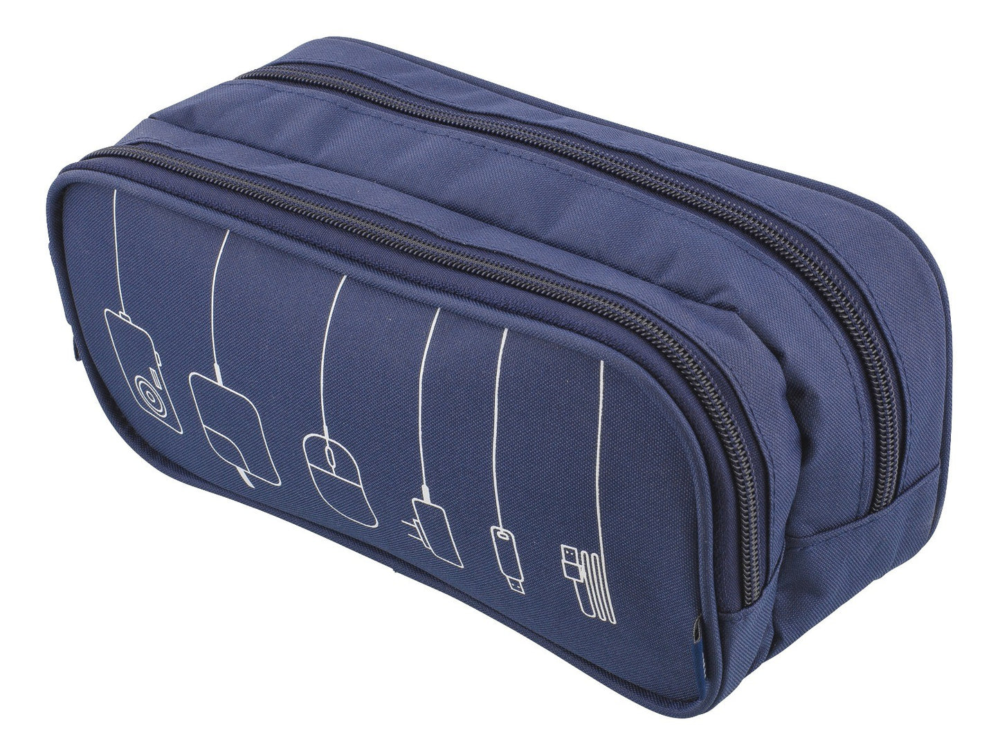 STREETZ NV-772 Handige polyester accessoiretas - blauw