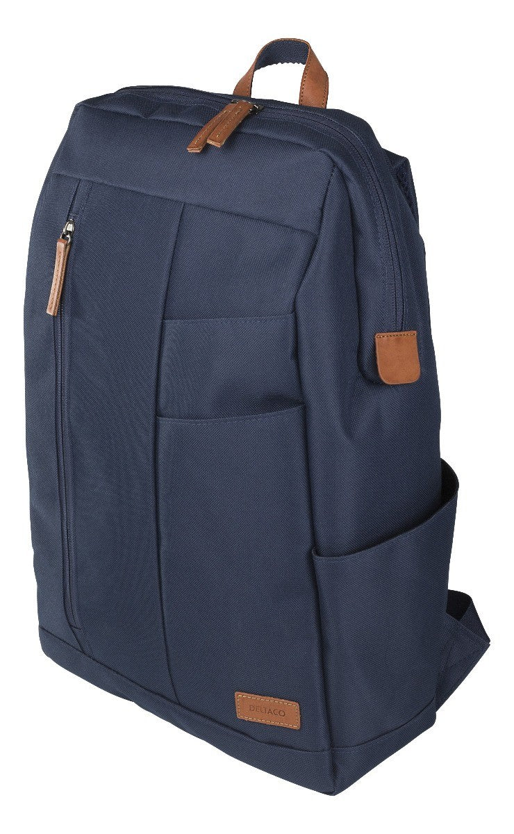 DELTACO NV-782, Rugzak voor laptops, tot 15,6", 17,9 liter, polyester, blauw