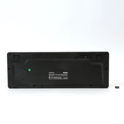 Omega OKB004BES Draadloze toetsenbord met touchpad - Voor Smart Tv's, Computers & Consoles - Zwart