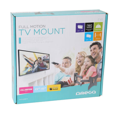Omega OUTV200FM TV Bracket - swivel and tilt - 23" - 42" inch - Black