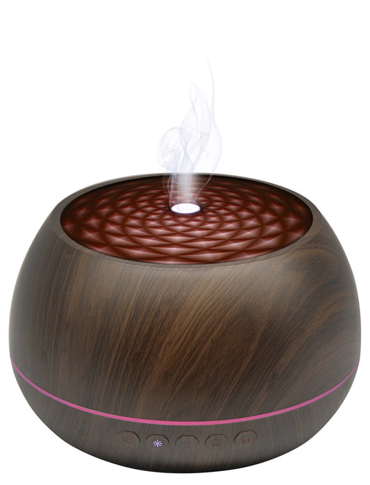 Platinet PADYM030DW Aroma diffuser - Humidifier - Luchtbevochtiger - Etherish olie - Donkerbruin