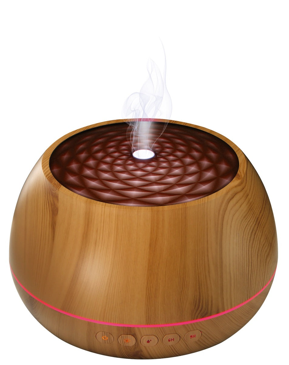 Platinet PADYM030LW Aroma diffuser - Humidifier - Luchtbevochtiger - Etherish olie - Bruin