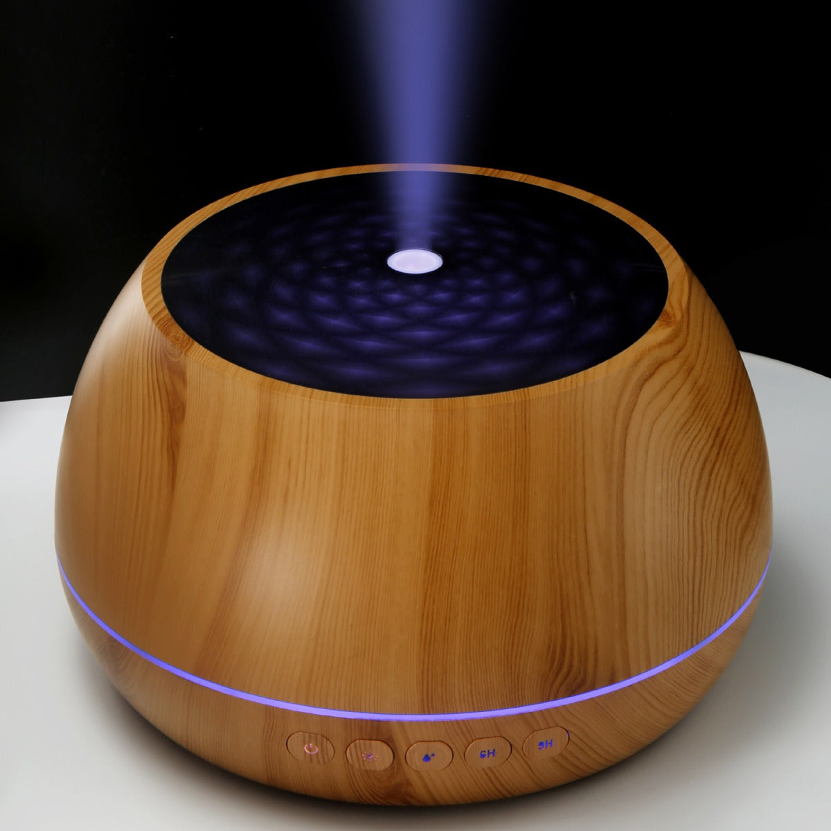 Platinet PADYM030LW Aroma diffuser - Humidifier - Luchtbevochtiger - Etherish olie - Bruin