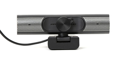 Platinet PCWC1080SP Webcam met microfoon - Voor PC, laptop - 2 ingebouwd luidsprekers - Zwart