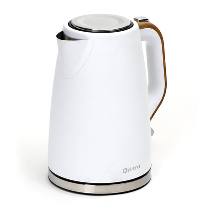 Platinet PEKVWW Elektrische waterkoker - 1,7L - 2400 Watt - Wit