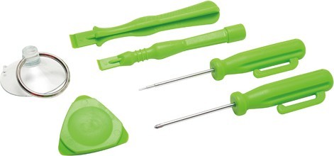 Pro'sKit PK-9110, Kit met gereedschap voor iPhone, 6-delig, groen