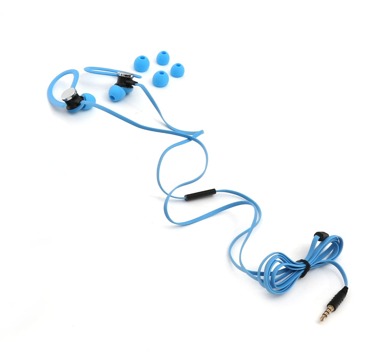 Platinet PM1070BL Sports Armband and Sports Earphones Set - With Microphone - Universal - Blue