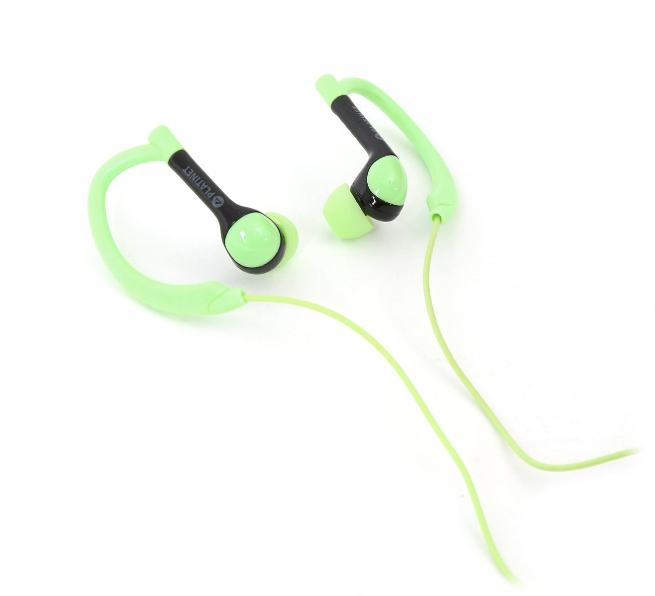 Platinet PM1072G In-ear sports earphones - With microphone - Green
