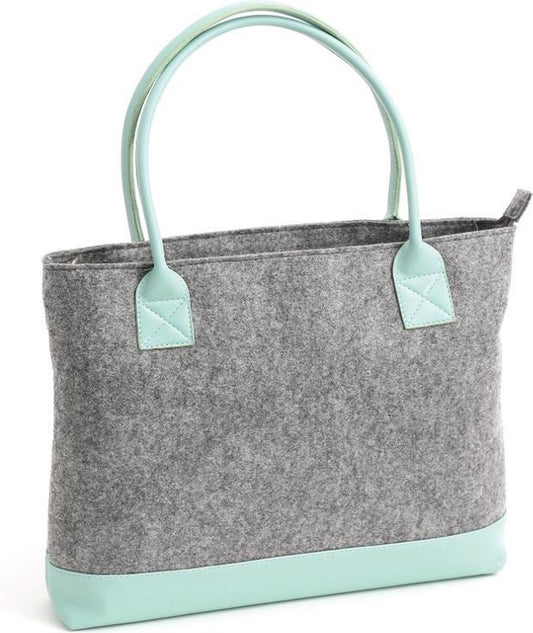 Platinet PTO156FM - notebooktas - 39,6 cm (15.6") - Grijs, Turkoois