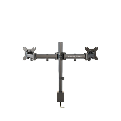 ROCKSTABLE RS-MM003 Monitor arm - Voor 2 schermen - Draai- en kantelbaar - 13-27" inch - Zwart
