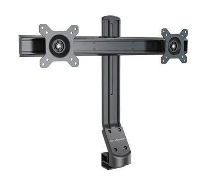 ROCKSTABLE RS-MM005 Monitor arm - Voor 2 schermen - Draai- en kantelbaar - 13-27" inch - Zwart