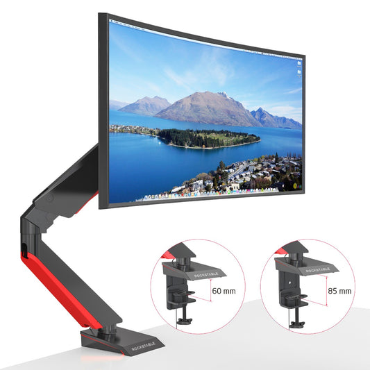ROCKSTABLE RS-MM008 Monitor arm - Voor 1 scherm - Draai- en kantelbaar - 15-32" inch - Zwart