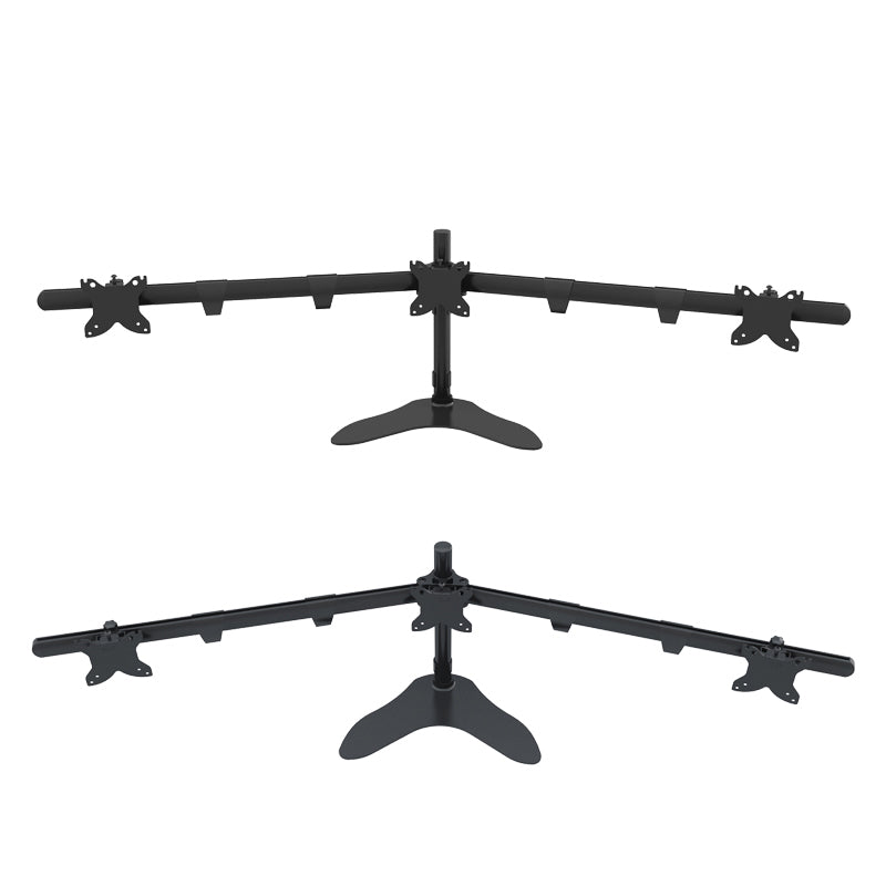 Verticale Verstelbare Bureaubeugel S3L (Triple monitoren steun)