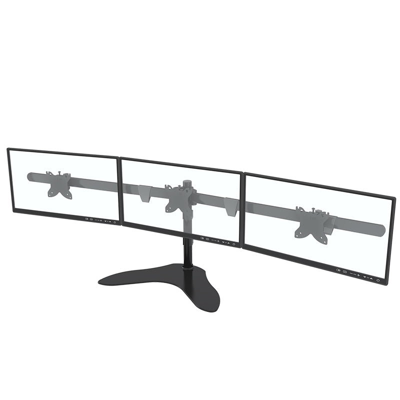 Verticale Verstelbare Bureaubeugel S3L (Triple monitoren steun)
