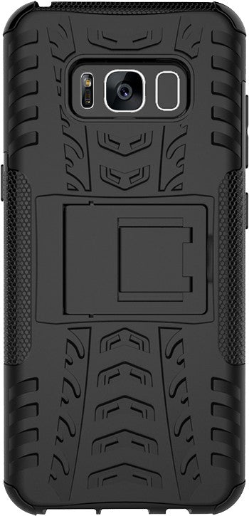 Dazzler S8-102, Case for Galaxy S8, Shock Absorbing, Heat Cutouts - Black