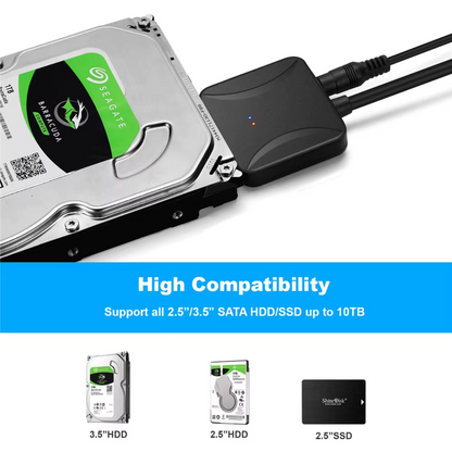 USB 3.0 naar SATA Kabel