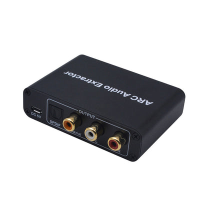 NÖRDIC SGM-146 HDMI ARC naar RCA SPDIF, Toslink Coaxiale en stereo, HDMI ARC Converter DAC