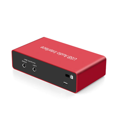 NÖRDIC SGM-225USB Audio-interface - USB-C - XLR/1/4 - 24bit - 192kHz - Rood