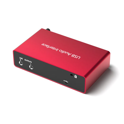 NÖRDIC SGM-226 USB Audio-interface - 2e Generatie - 2i2 - 24bit - 192kHz - Rood