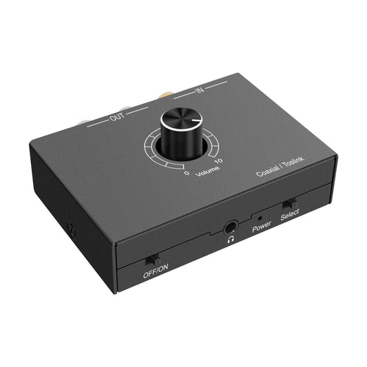 NÖRDIC SGM-126 Digital to Analog Audio Converter - Toslink - DAC - Black