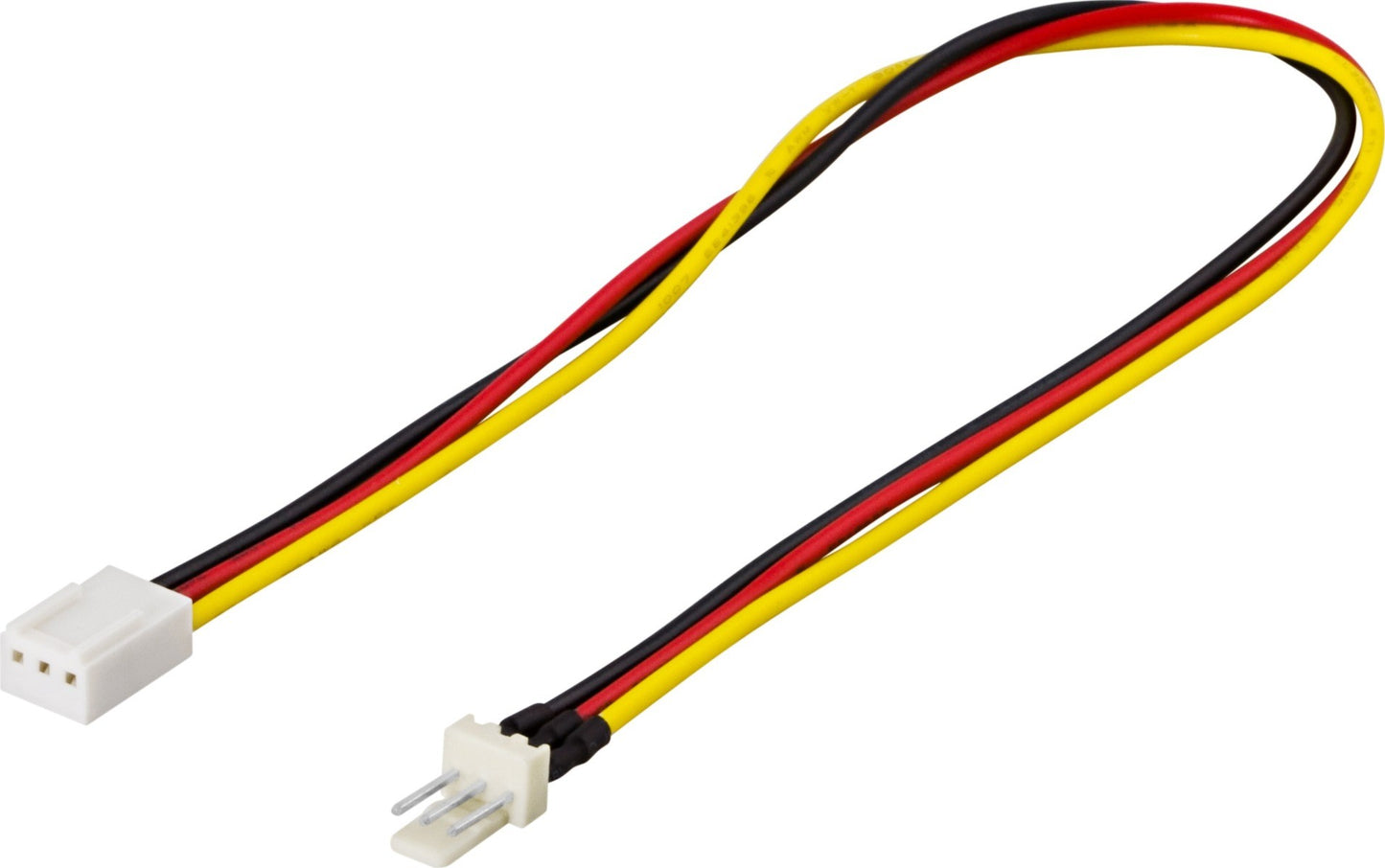 DELTACO SSI-37 3-pin 3-pin black, Red, White, Yellow cable adapter/extension piece