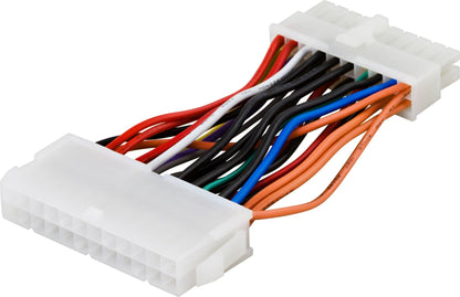 DELTACO SSI-52, Internal ATX (24-pin) ATX (20-pin) Multi-color power cord, 10cm