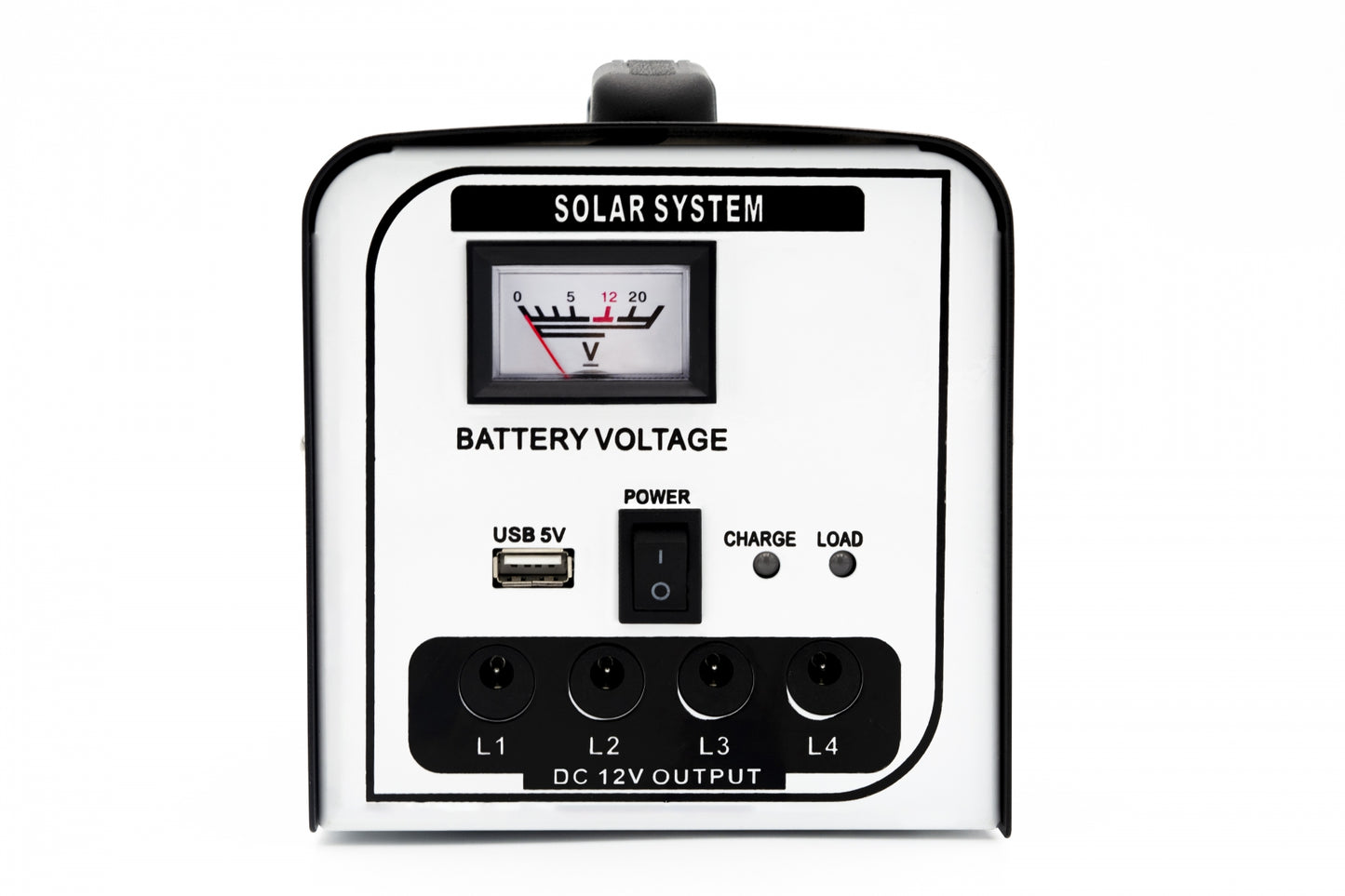Technaxx TX-200 Solar Power Kit - 18W - Rechargeable - 8 Meter Cable - Black