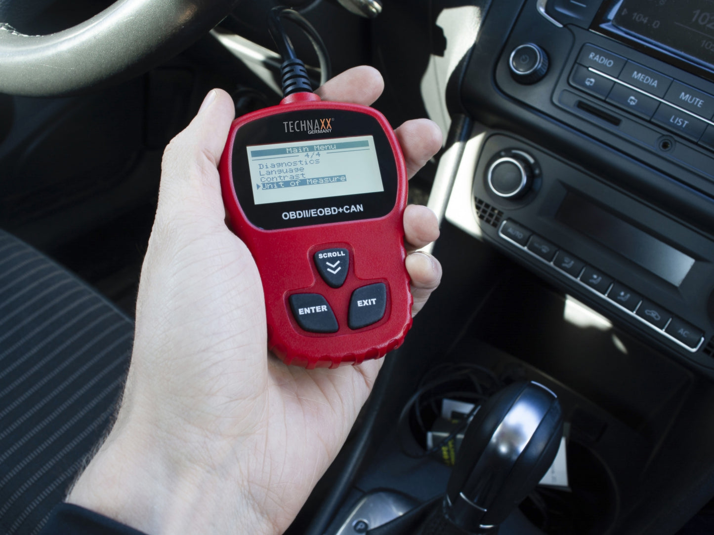 Technaxx TX-184 OBD Scanner - OBDII OBD2 - Read car
