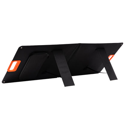 Technaxx TX-206 Solar Panel - Foldable - Portable - 100W - Outdoor - 18V - Black