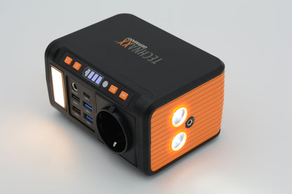 Technaxx TX-205 Powerstation - Draagbaar - Mini energiecentrale - 80W - 4x USB-A - 1x USB-C PD 18W