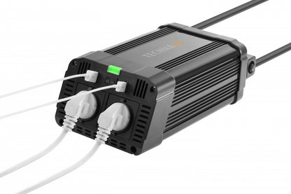 Technaxx 1200W TE16 netvoeding & inverter, Binnen, Zwart
