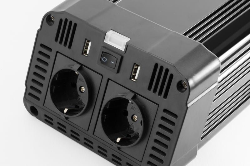Technaxx 1200W TE16 netvoeding & inverter, Binnen, Zwart